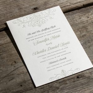 Invitations By Design- Letterpress