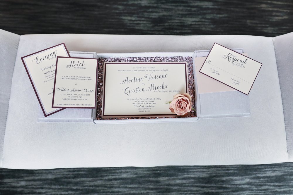 Custom Wedding Box Invitations- Invitations By Design